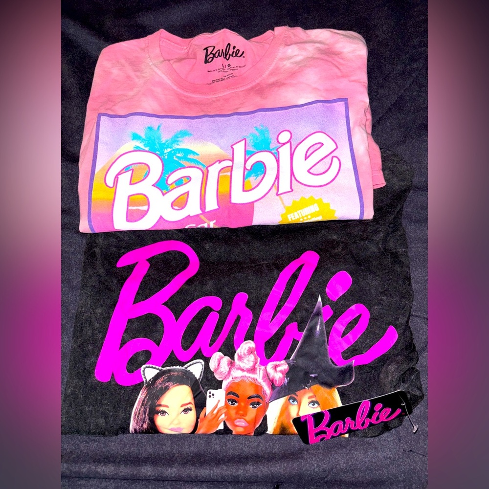 Barbie T Shirts Woman’s BUNDLE of 2